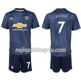 Fotbalový Dres Manchester United ALEXIS 7 Dětské Alternativní 2018/19